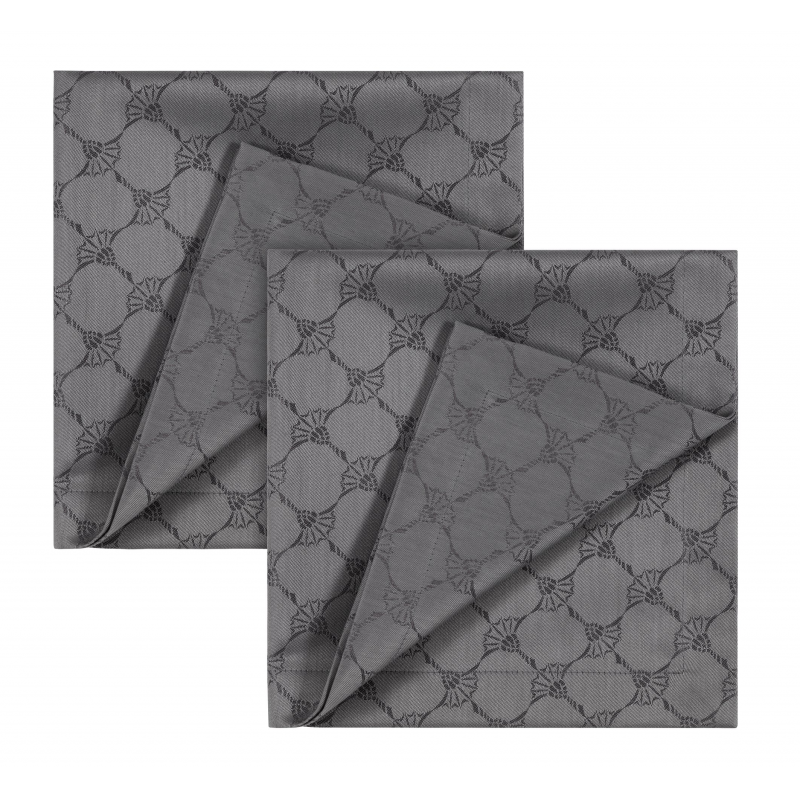 JOOP! Serwetka Cornflower Allover platin 50x50 SET 2szt.