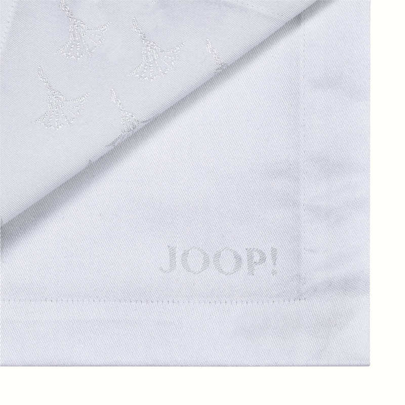 JOOP! Bieżnik Faded Cornflower biały 50x160