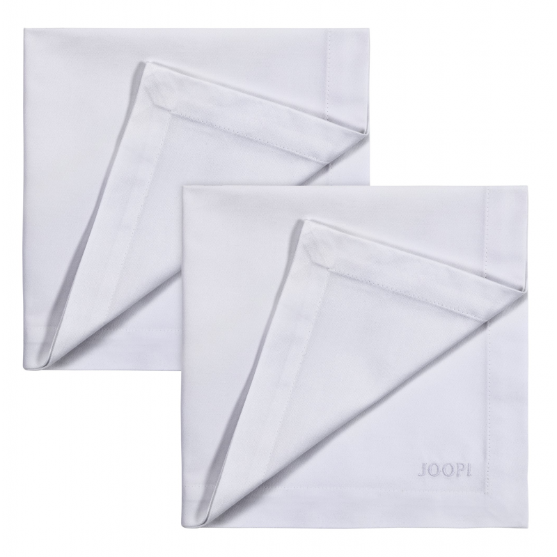 JOOP! Serwetka Stitch biała 50x50 SET 2szt.