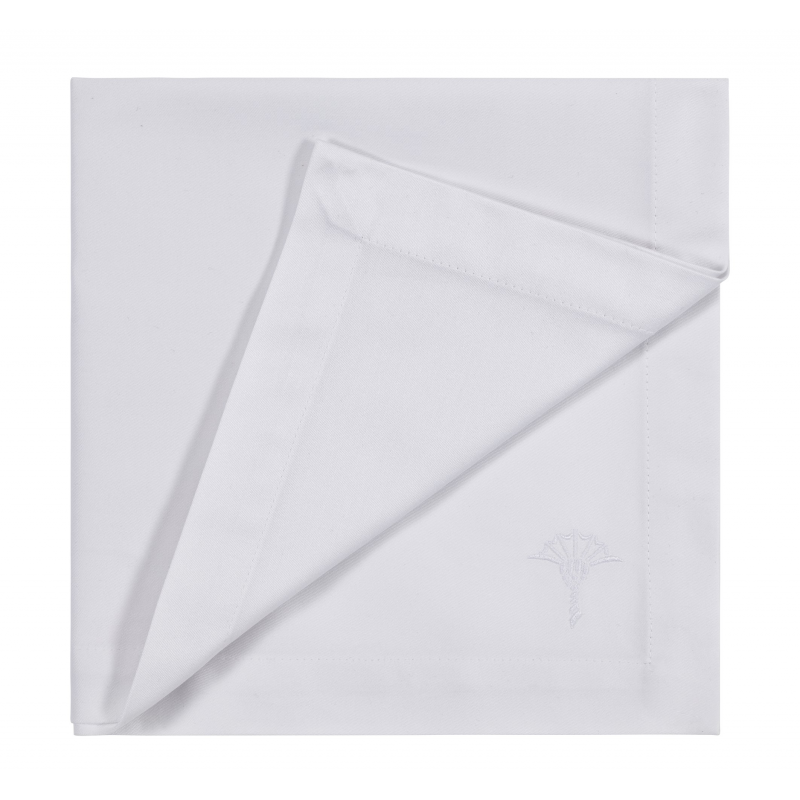 JOOP! Serwetka Stitch biała 50x50 SET 2szt.