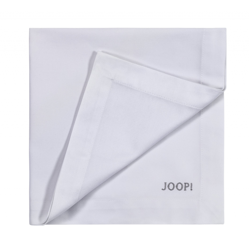 JOOP! Serwetka Stitch srebrna 50x50 SET 2szt.