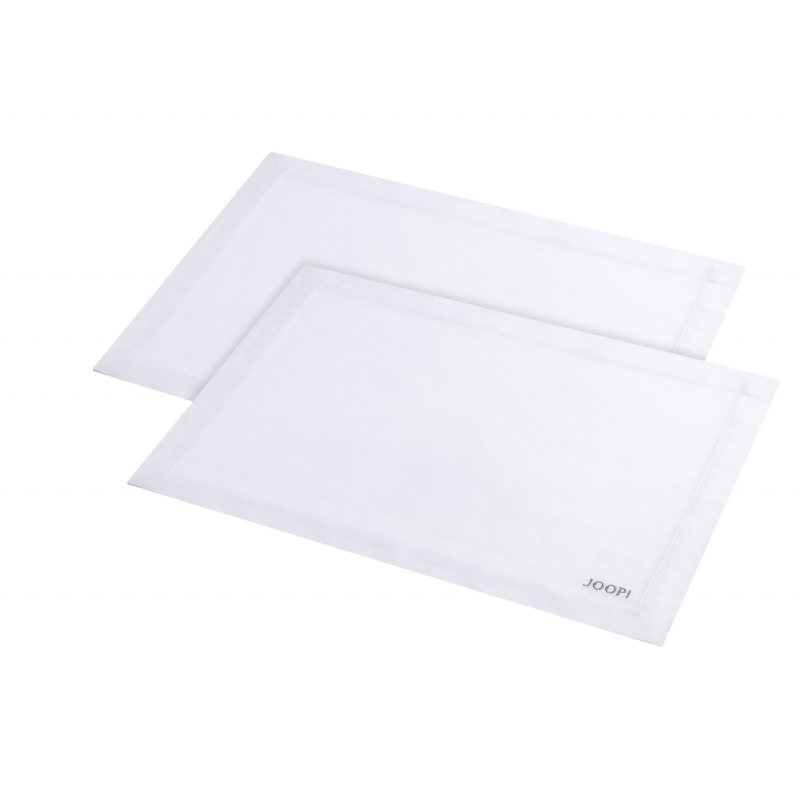 JOOP! Serwetka Stitch srebrna 36x48 SET 2szt.