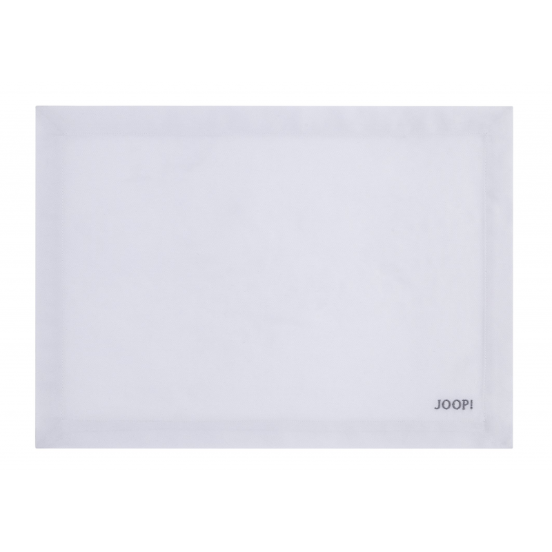 JOOP! Serwetka Stitch srebrna 36x48 SET 2szt.