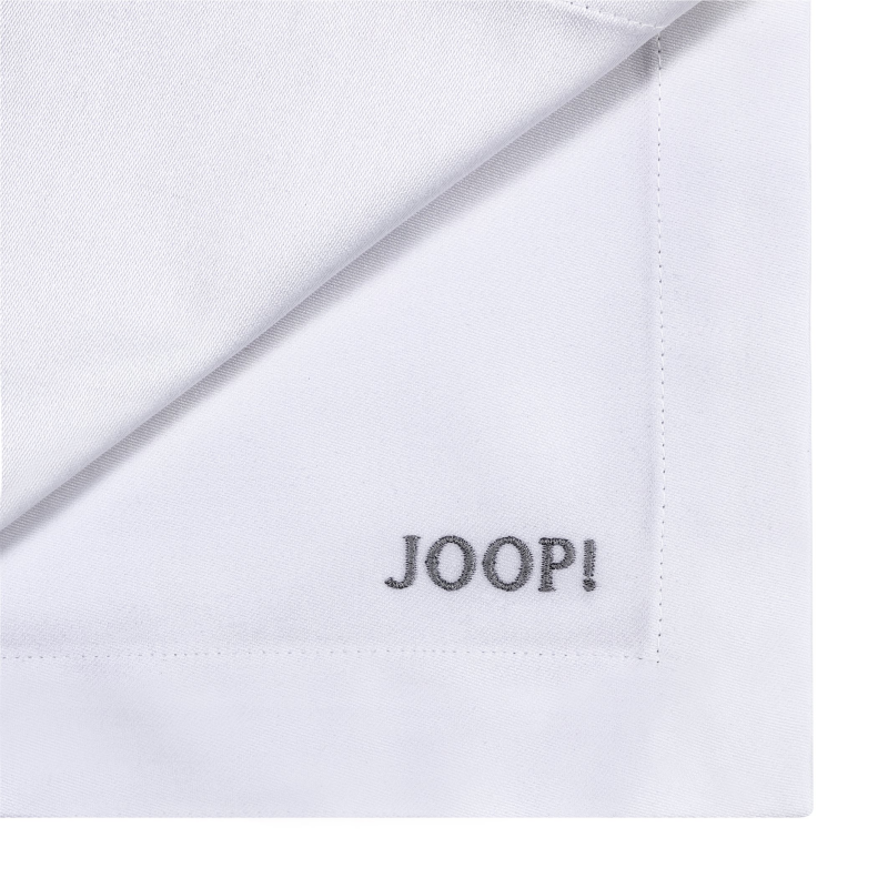 JOOP! Bieżnik Stitch LOGO srebrne 50x160