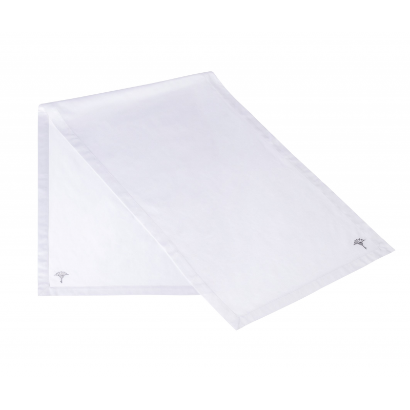 JOOP! Bieżnik Stitch Cornflower srebrny 50x160