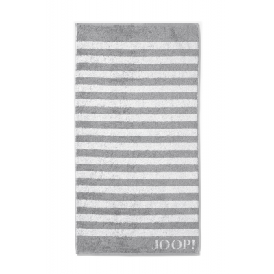 Ręcznik frotte szary JOOP! Classic Stripes 1610