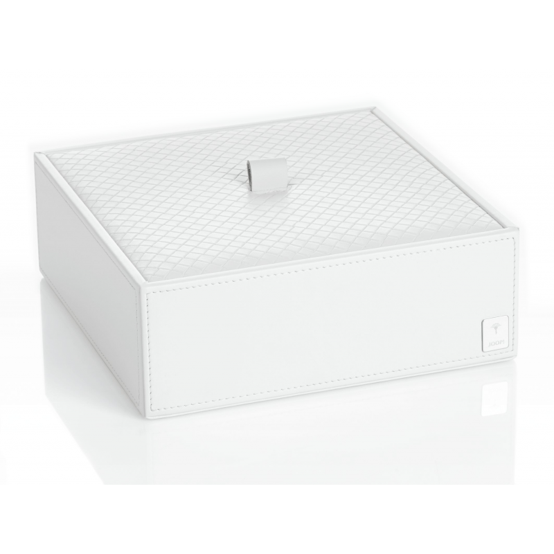 Pudełko z przykrywką małe poziome białe JOOP! Bathline | JMB Design