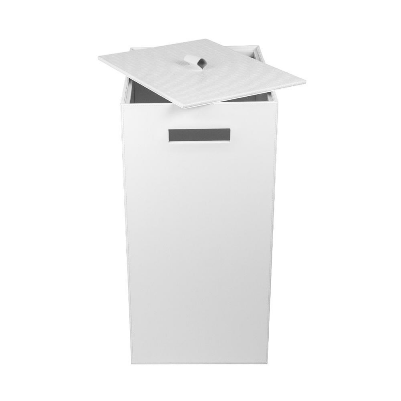 Kosz na pranie kwadratowy biały - JOOP! - Akcesoria łazienkowe - Sklep JMB DESIGN
