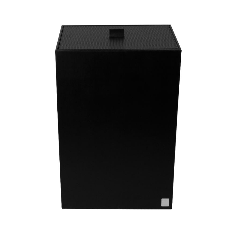 Kosz na pranie kwadratowy czarny JOOP! Bathline 010950411