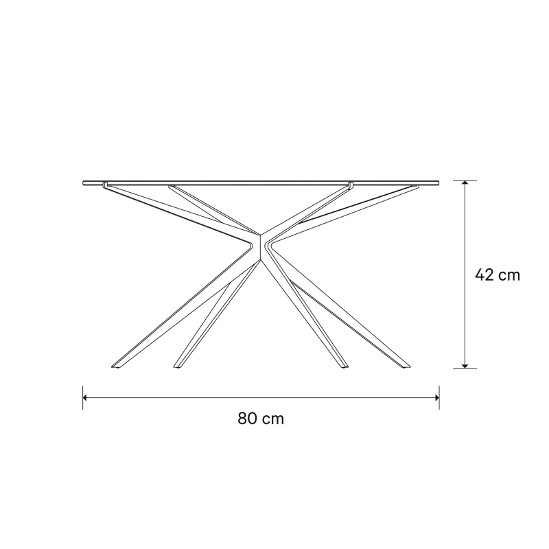 Stolik kawowy JOOP! Characters Curves 85002050