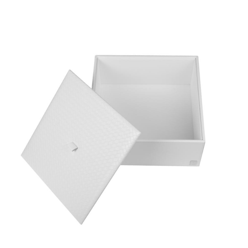 Pudełko z przykrywką duże białe - JOOP! - Dekoracje łazienkowe - Sklep JMB DESIGN