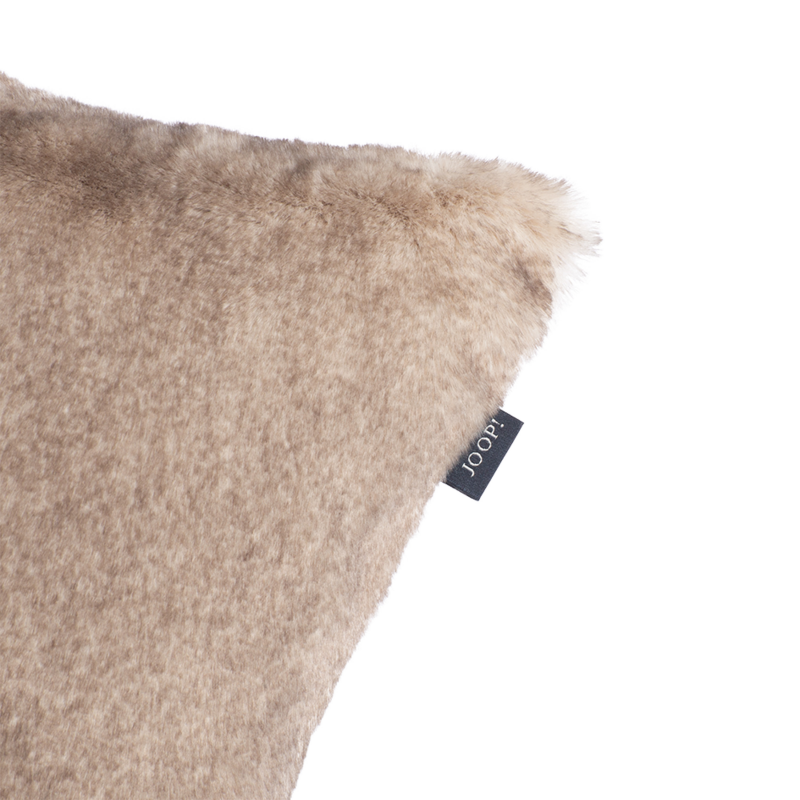 Poduszka beżowa JOOP! FUR Natur 45x45 cm