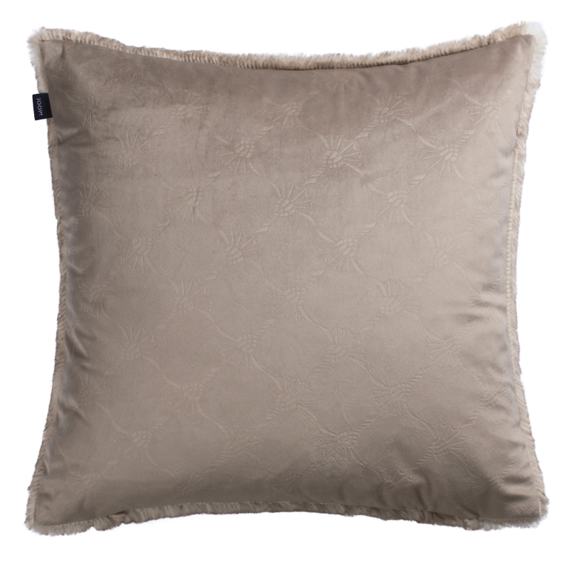 Poduszka beżowa JOOP! FUR Natur 45x45 cm