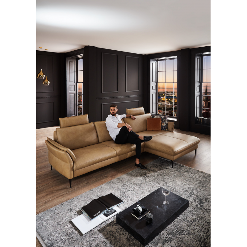 Narożnik Hukla Santorini - komfort w nowoczesnym wydaniu | JMB Design