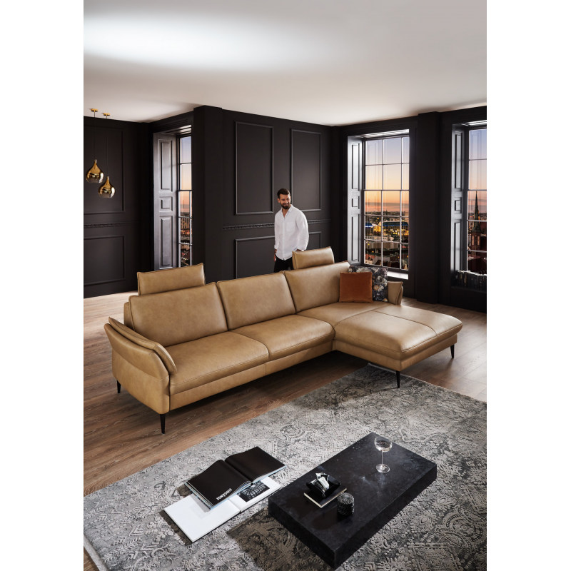 Narożnik Hukla Santorini - komfort w nowoczesnym wydaniu | JMB Design