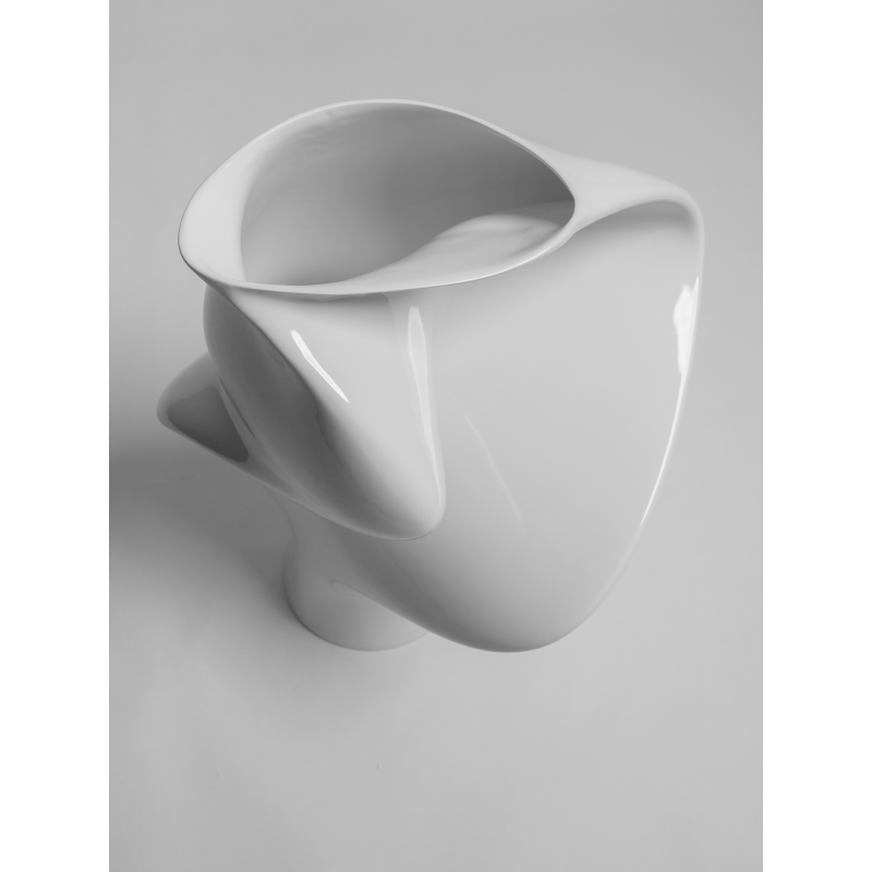 Wazon Claraval Sonia Glacier White