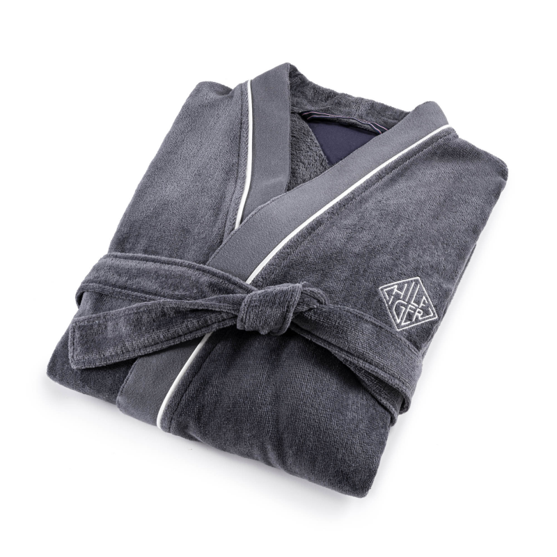 Szlafrok Tommy Hilfiger Iconic Steel