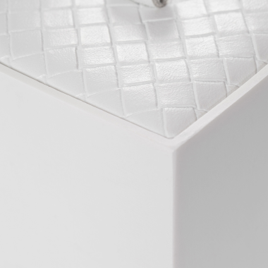 Pudełko z przykrywką małe białe JOOP! Bathline pionowe | JMB Design