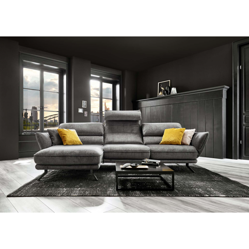 Narożnik Hukla Korfu - relaks i elegancja w Twoim salonie | JMB Design