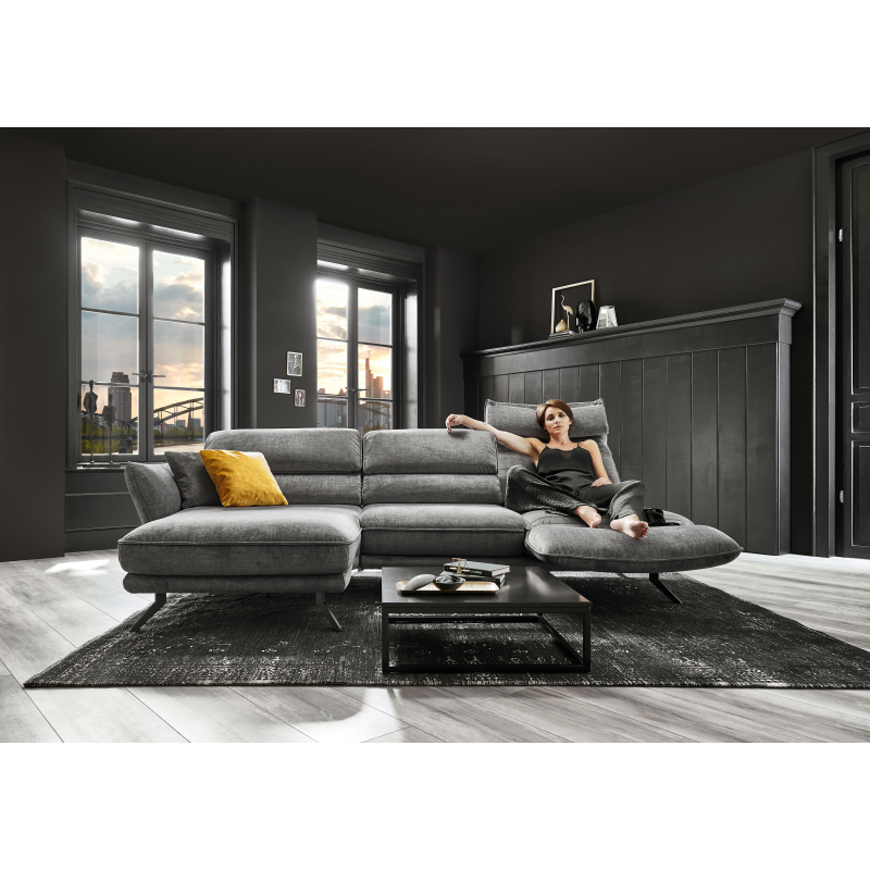 Narożnik Hukla Korfu - relaks i elegancja w Twoim salonie | JMB Design