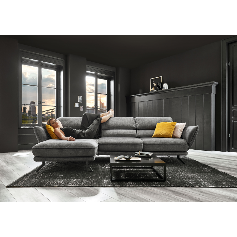 Narożnik Hukla Korfu - relaks i elegancja w Twoim salonie | JMB Design