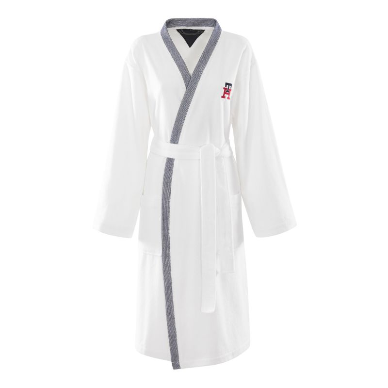 Szlafrok Tommy Hilfiger Spirit White