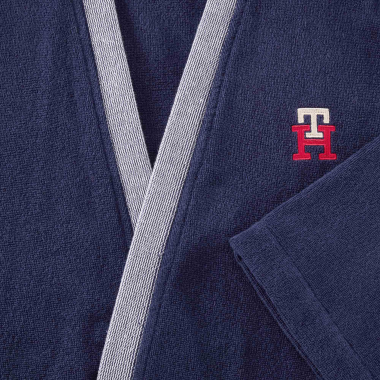 Szlafrok Tommy Hilfiger Spirit Navy