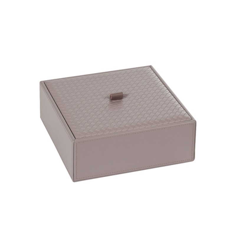 Pudełko z przykrywką duże szare - JOOP! - Dekoracje łazienkowe - Sklep JMB DESIGN