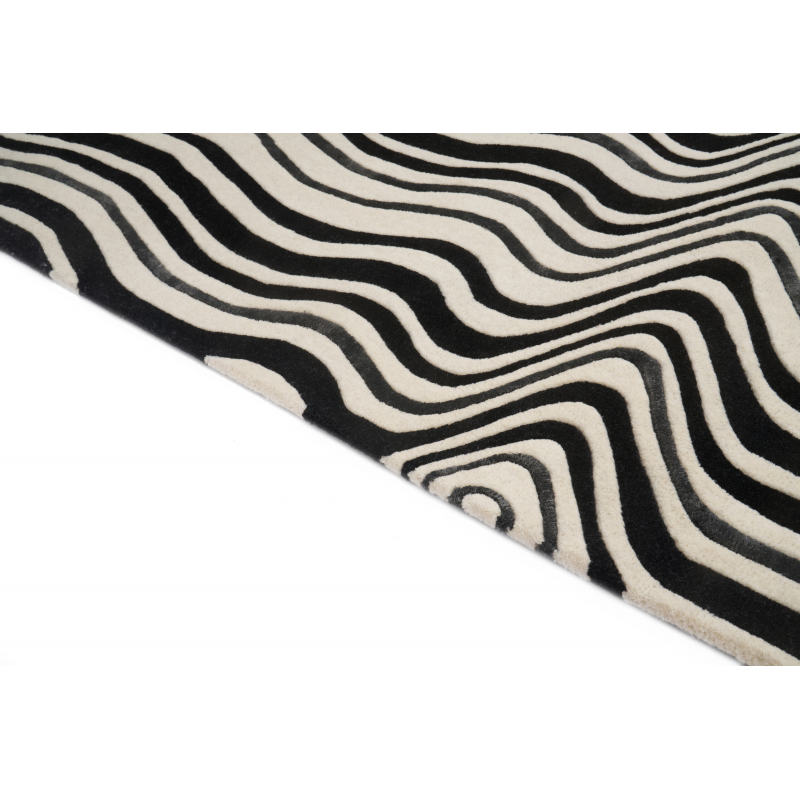 Dywan Handmade Draft Black