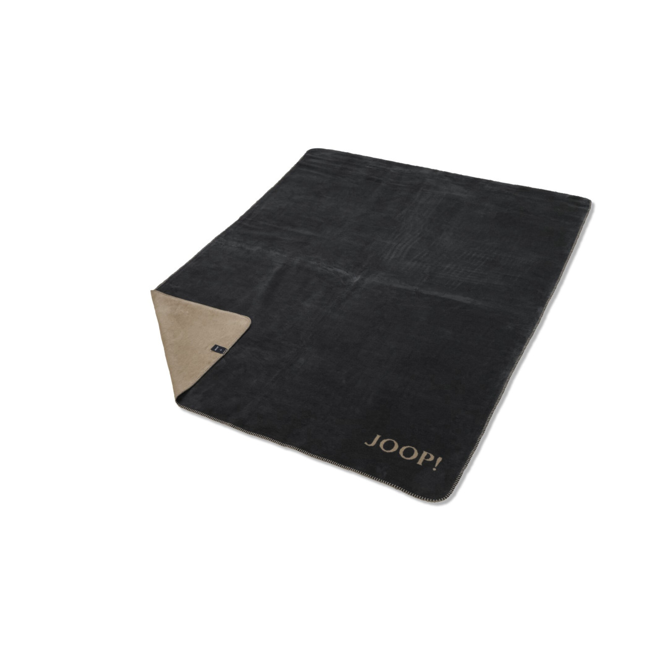 Pled JOOP! Uni-doubleface Anthrazit - Karamell 814166