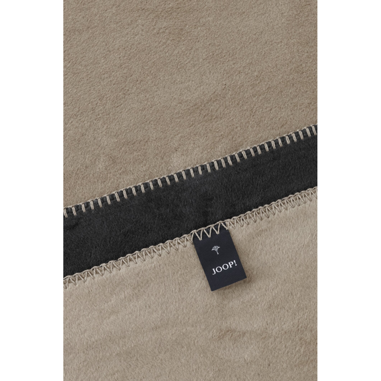 Pled JOOP! Uni-doubleface Anthrazit - Karamell 814166