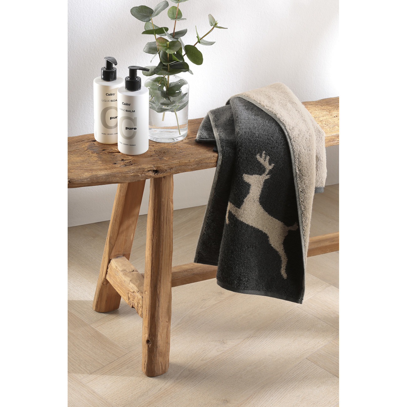 Ręcznik świąteczny Alpen-chic antracytowy