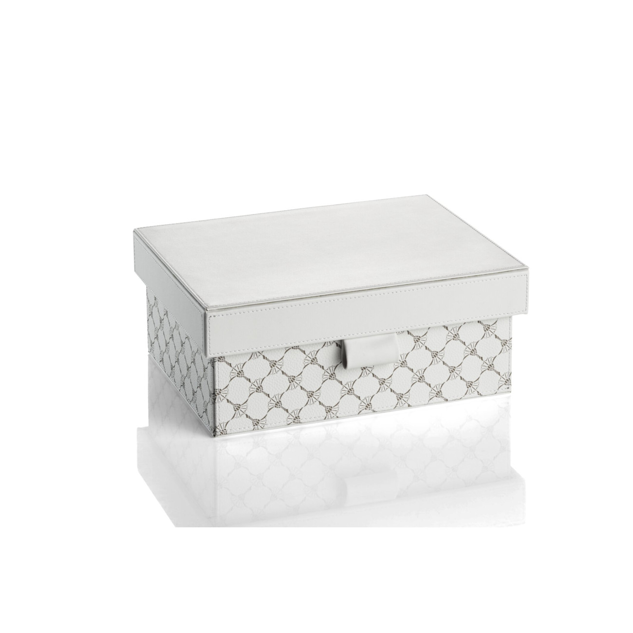 Pudełko z przykrywką małe poziome białe JOOP! Cornflower 022070428