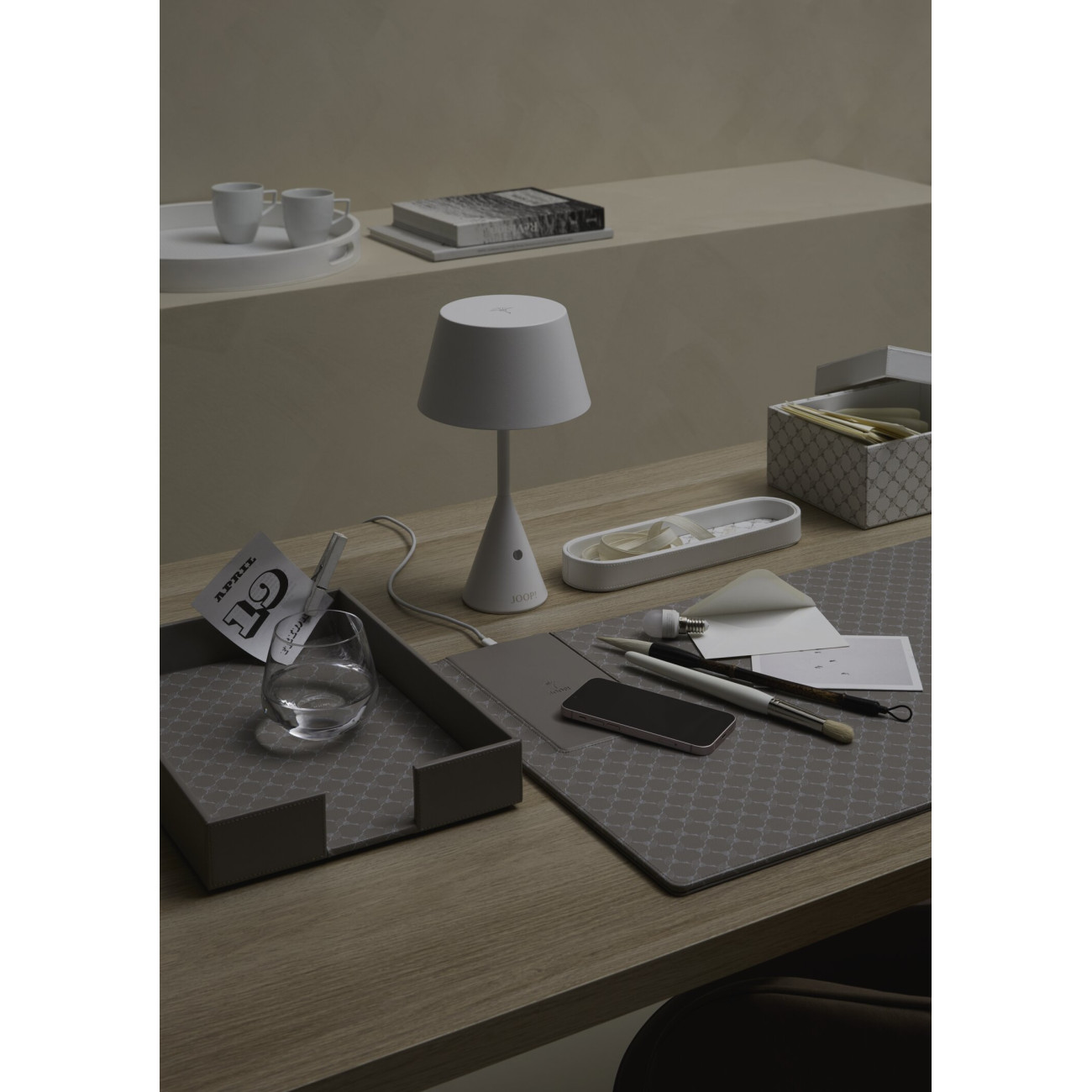 Taca owalna biała JOOP! Cornflower 022150428