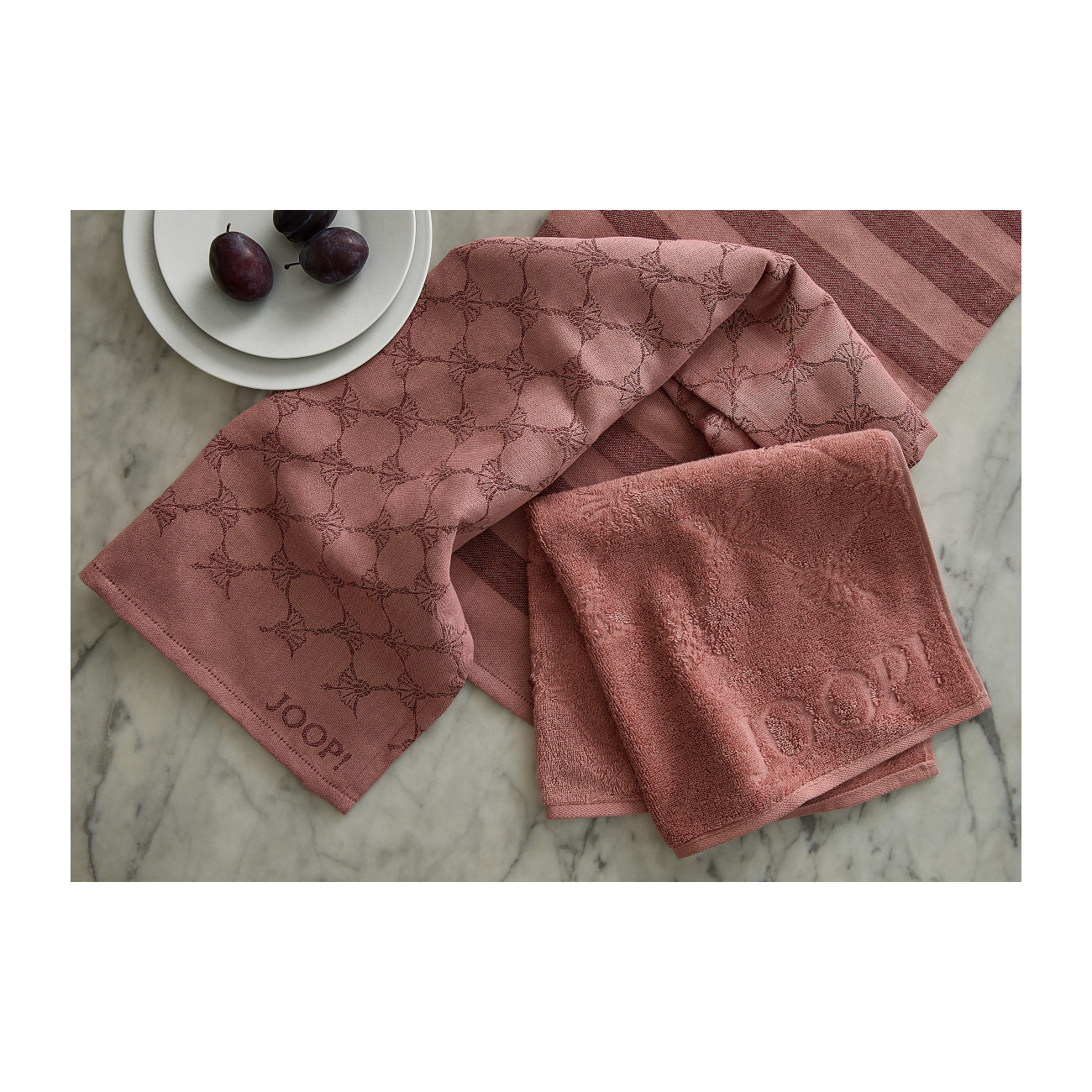 Ściereczka kuchenna JOOP! Cuisine Rouge Stripes 1701/22