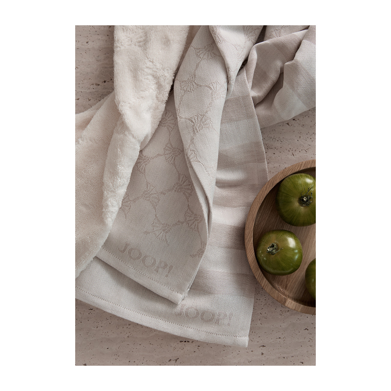 Ściereczka kuchenna JOOP! Cuisine Creme Stripes 1701/33