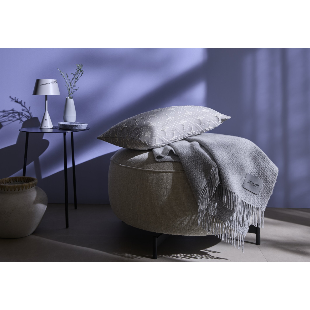 Poduszka JOOP! CORNFLOWER CHARM Silber 40x60 cm 71274/010