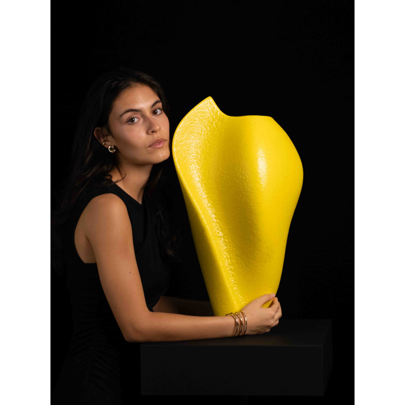 Wazon Claraval The Promise Popcorn Yellow