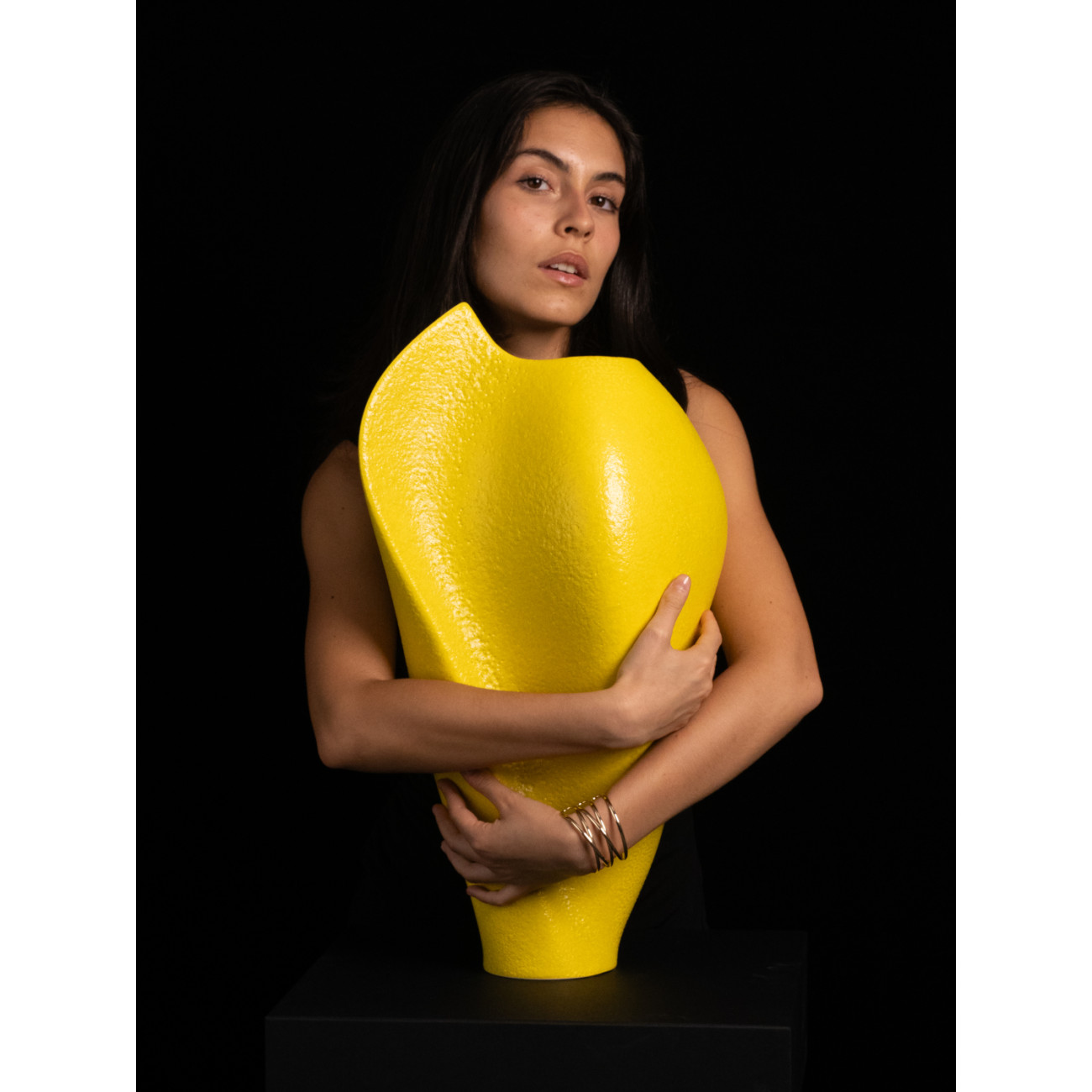 Wazon Claraval The Promise Popcorn Yellow