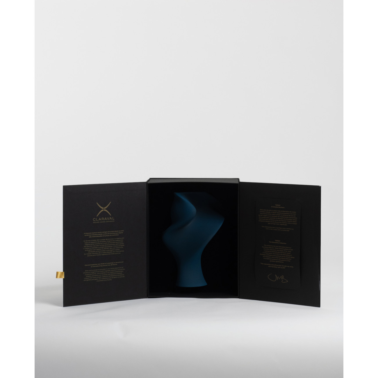 Wazon Claraval Baby Sonia Blue Velvet Wazon Claraval Baby Sonia Blue Velvet