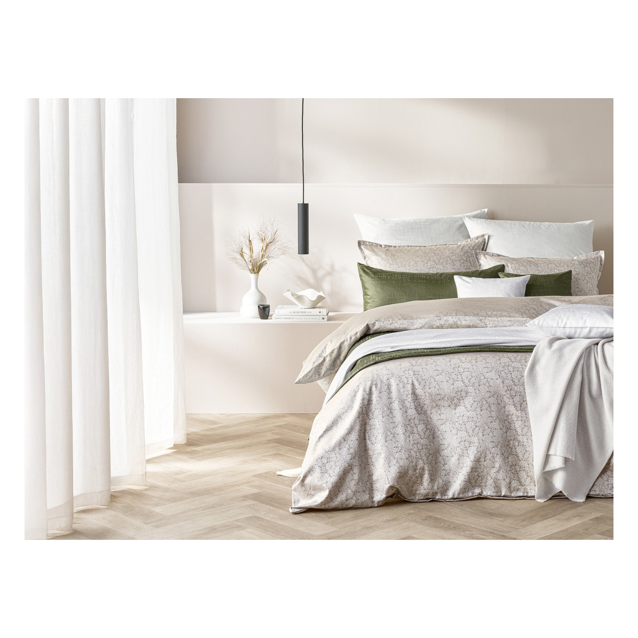 Pościel Bauer Alea 9059 Pearl Beige