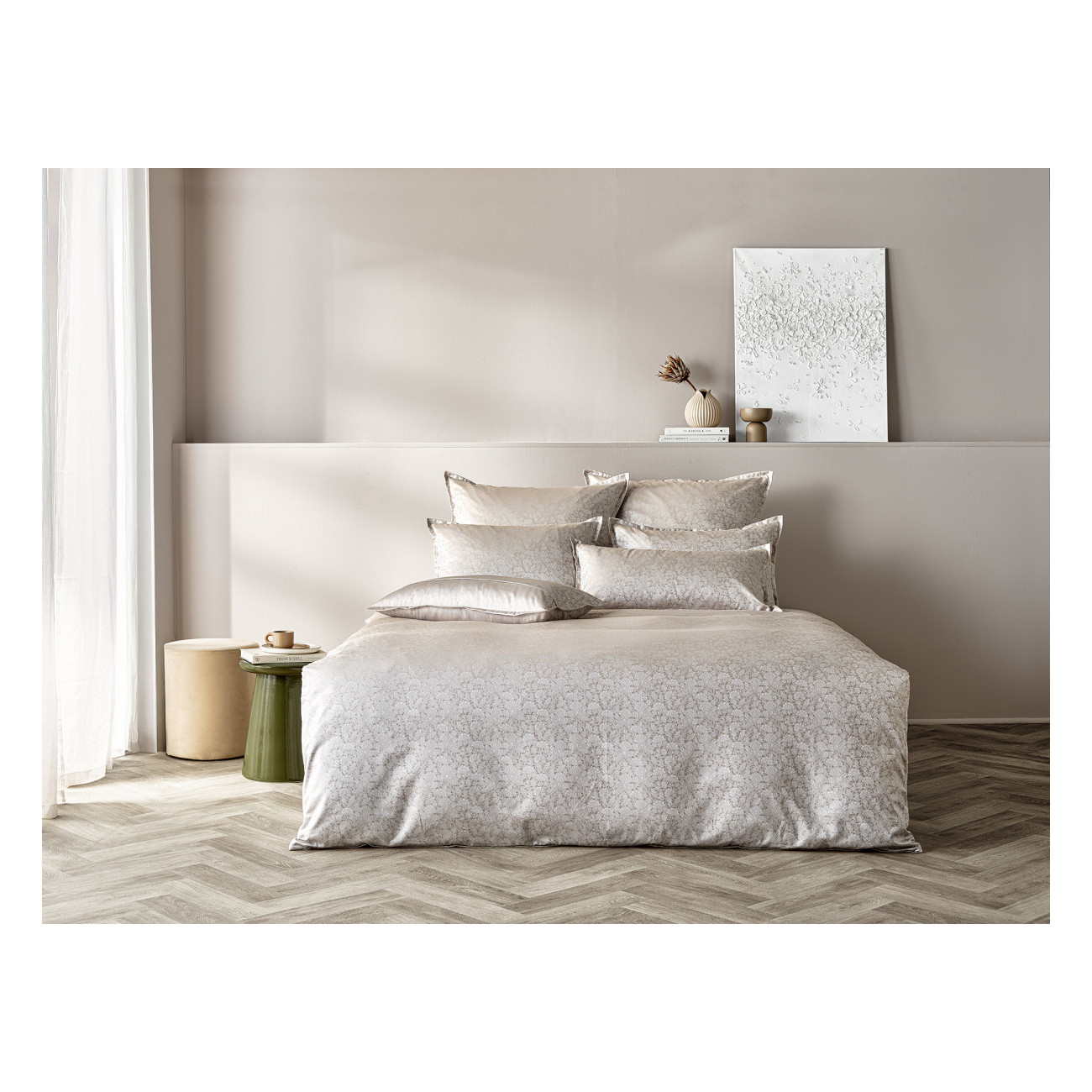 Pościel Bauer Alea 9059 Pearl Beige