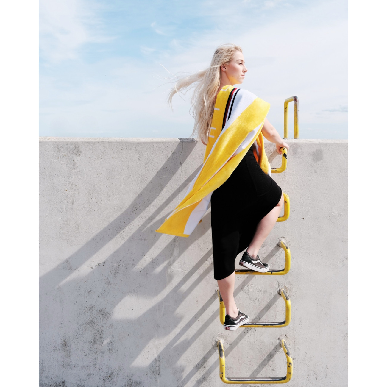 Ręcznik plażowy Tommy Hilfiger Zoom Yellow