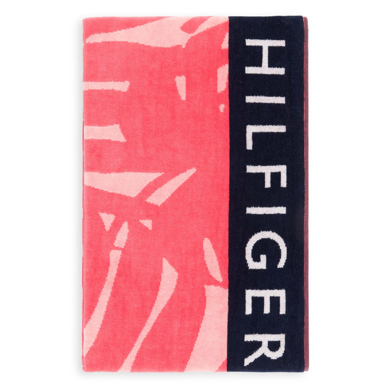 Ręcznik plażowy Tommy Hilfiger Holidays Lazer Pink