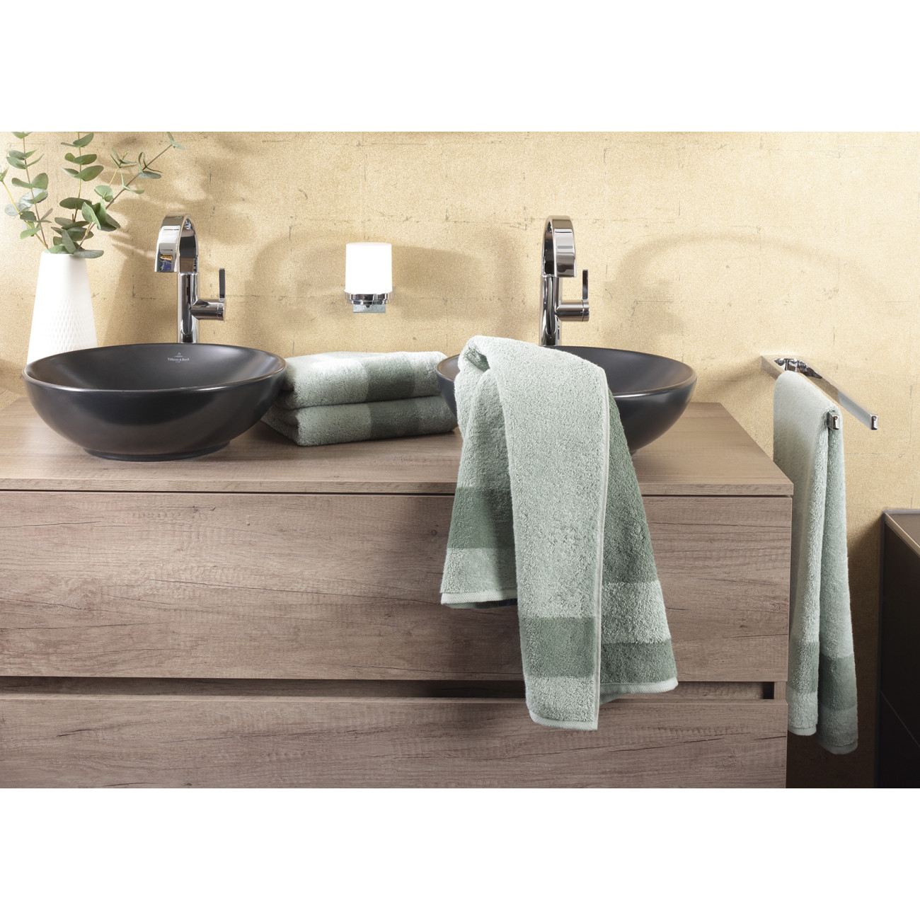 Ręcznik Villeroy&Boch Luxury Double Sage Green