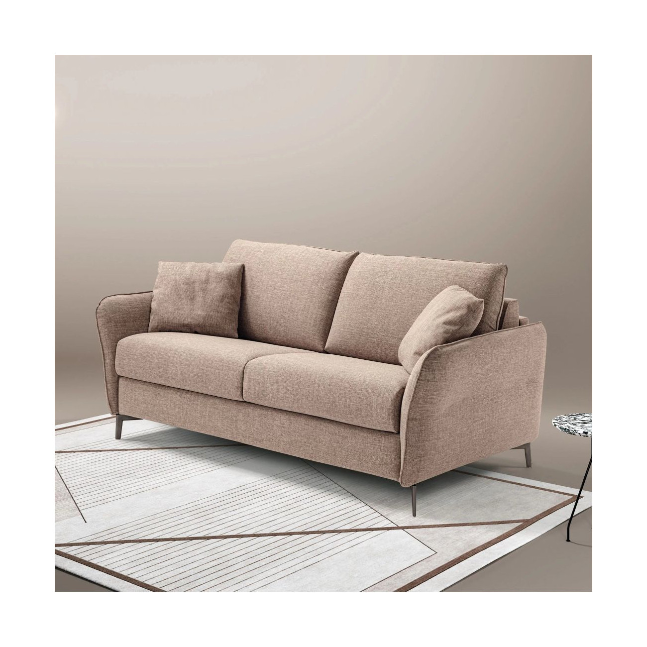 Sofa Dienne Classic z funkcją spania – włoska kanapa rozkładana | JMB Design