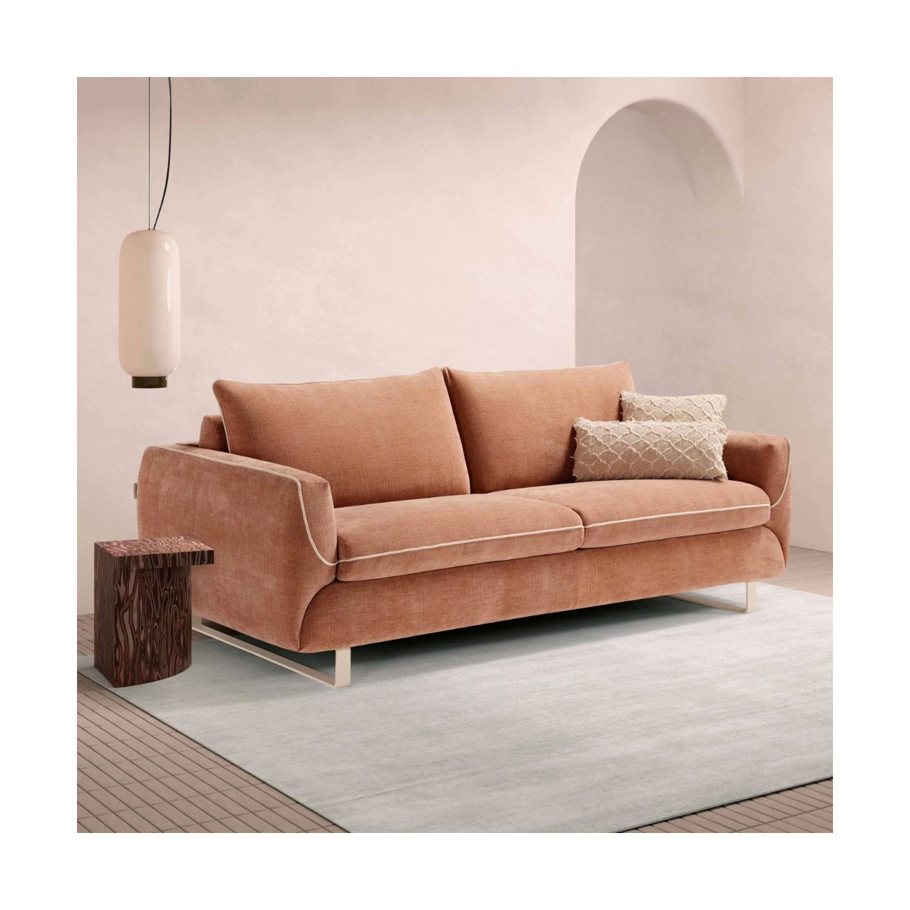 Funkcjonalna sofa rozkładana Dienne Cannes, szyta na miarę | JMB Design