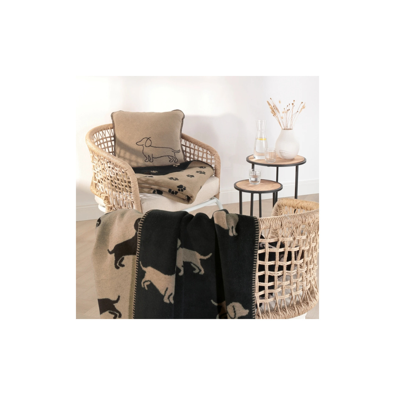 Pled Cawö We Love Dogs – miękkość i urok w każdym detalu | JMB Design