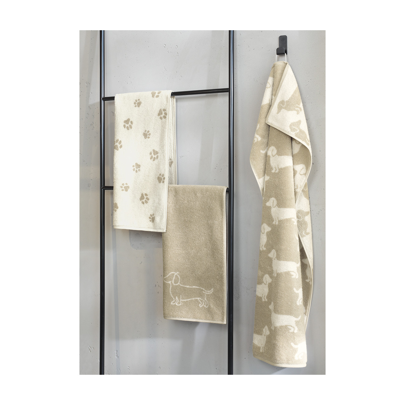 Ręczniki Cawö We Love Dogs Łapki – miękkość i styl | JMB Design