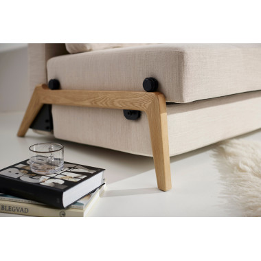 Sofa rozkładana Cubed Wood - kompaktowa i stylowa | JMB Design